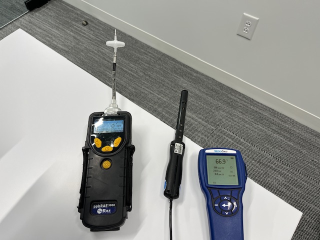 Indoor air quality testing